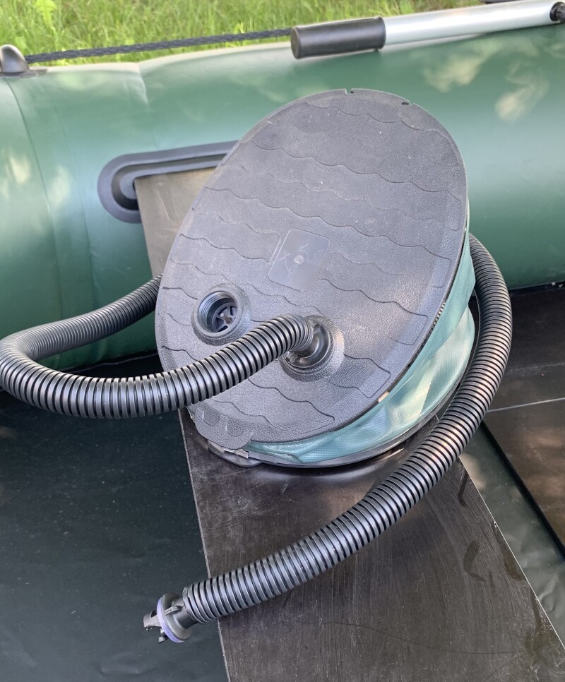 DEMO Надувная лодка Storm STM-330 - с заклеенной дырочкой