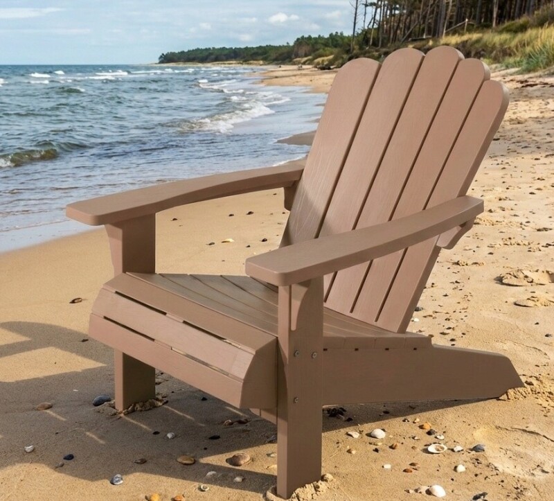 Garden chair Adirondack 91x58x95 cm, brown