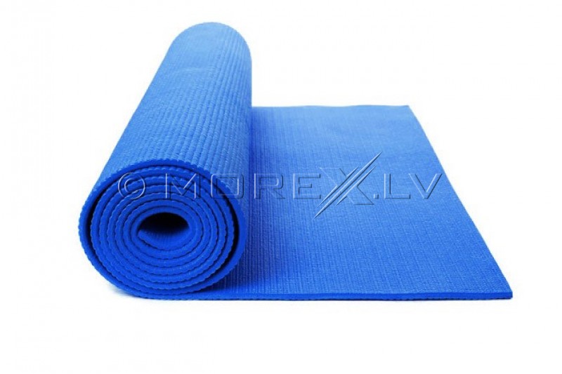 Yoga pilates exercise sport mat 173х61х0.5 сm blue