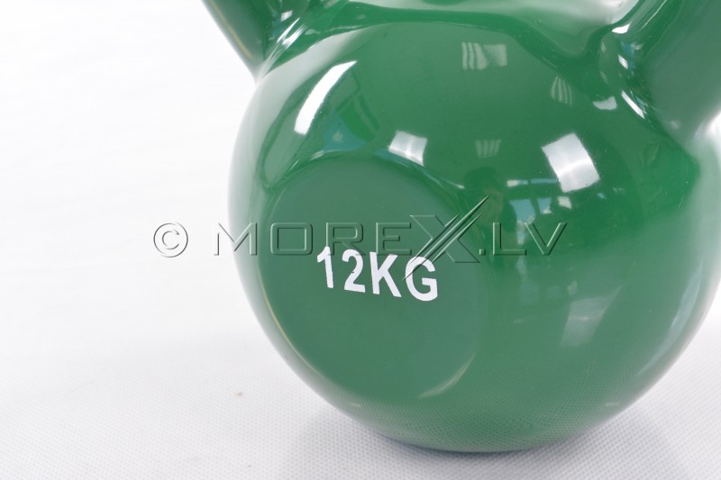 Metal Kettlebell With Vinyl Coating 12 kg