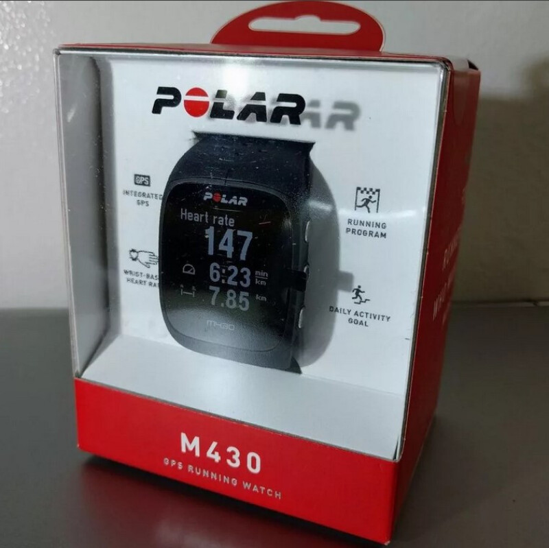 Sportinius laikrodžius POLAR M430 BLACK, M/L