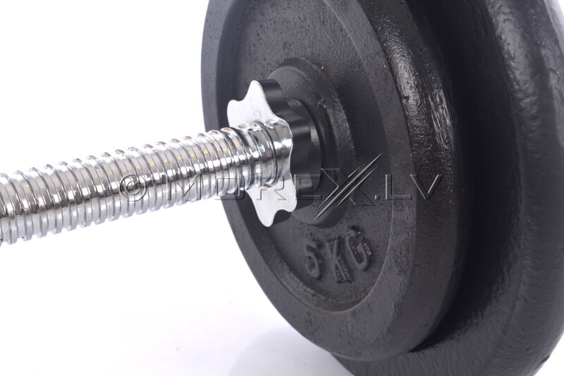 Barbell metal set 37 kg