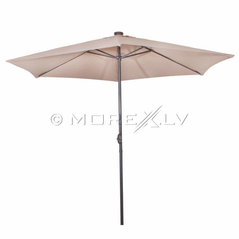 Lighted sun protection umbrella 3 m