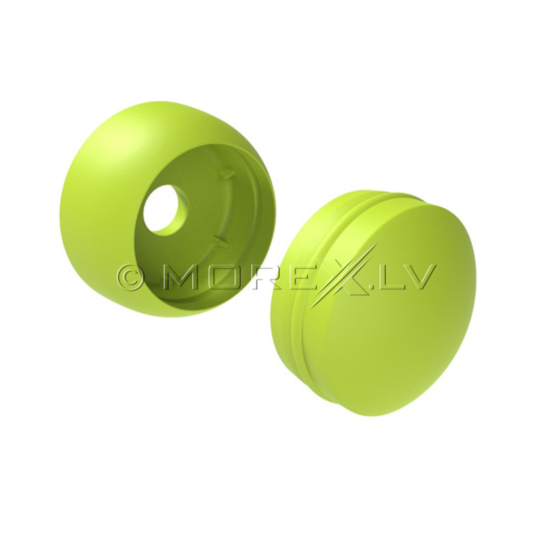 Plastic bolt cover 12 mm, green