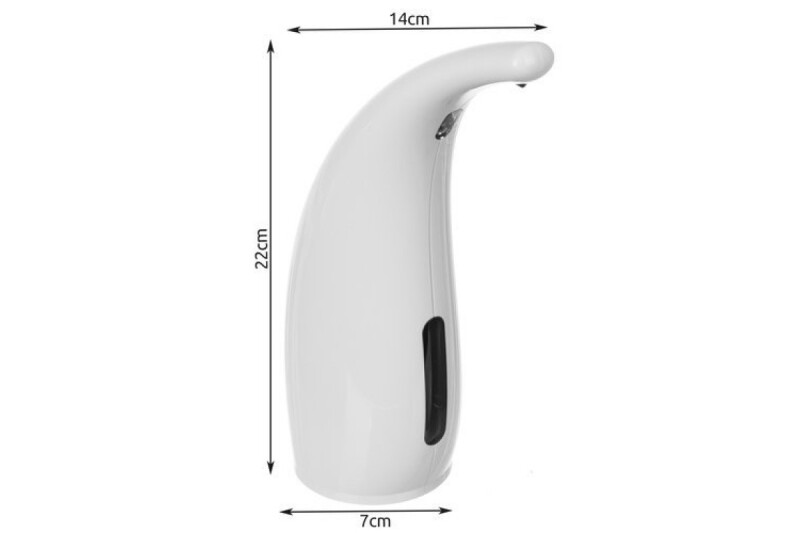 Touchless soap dispenser, white