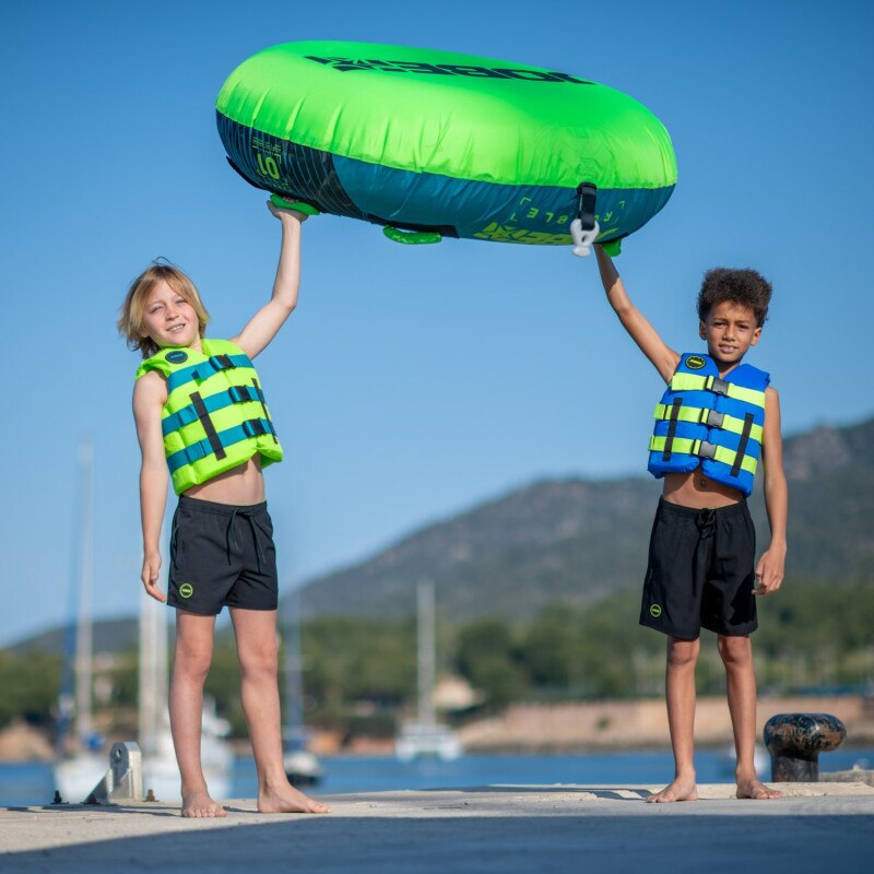 Vandens saugos liemenė vaikams Jobe Nylon Life Vest, žalios spalvas