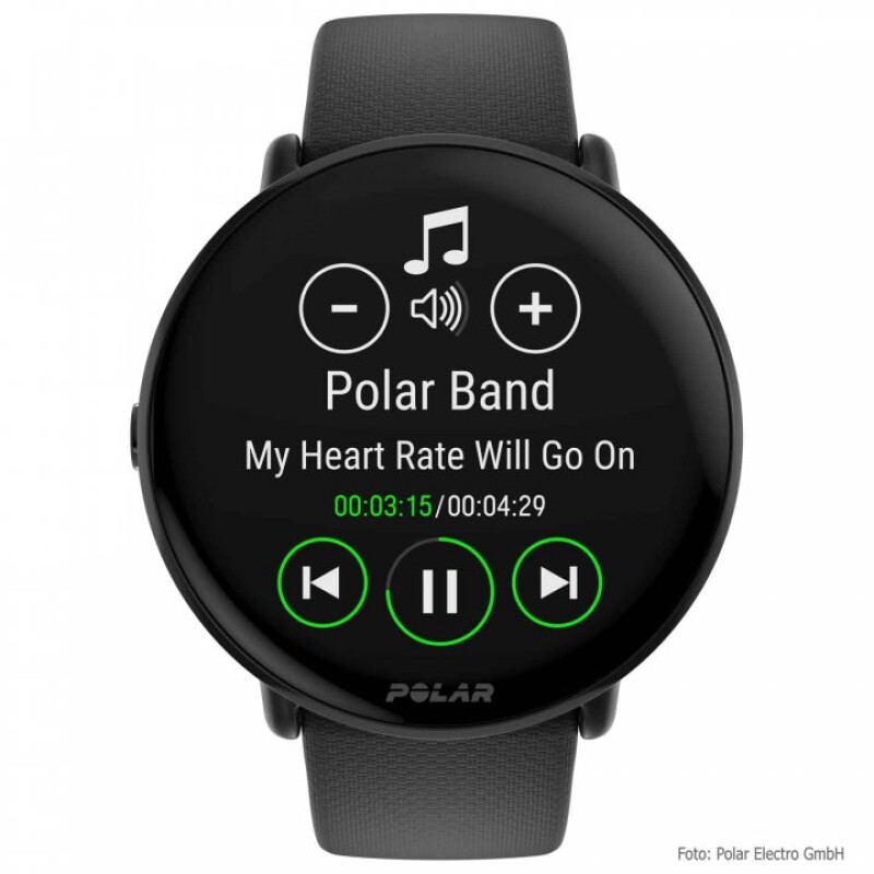 Sport watches POLAR IGNITE 3 NIGHT BLACK, S-L