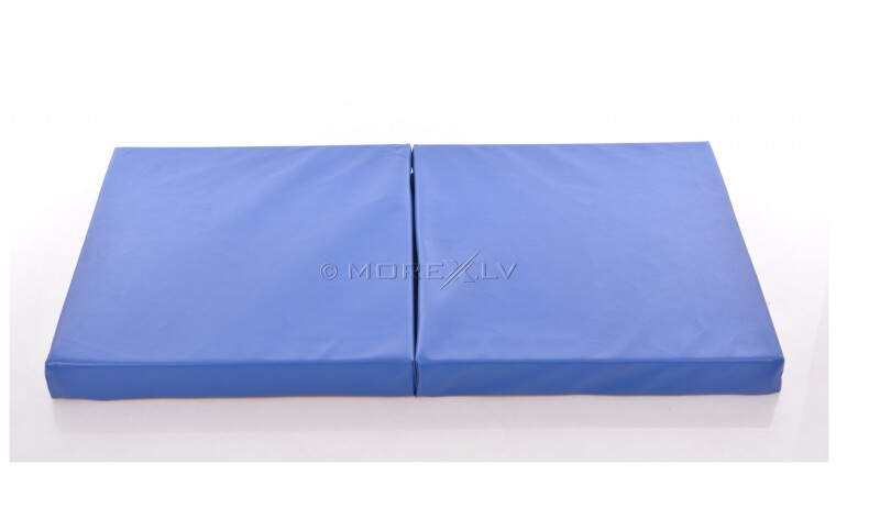 Leather safety mat 66x120cm blue-yellow