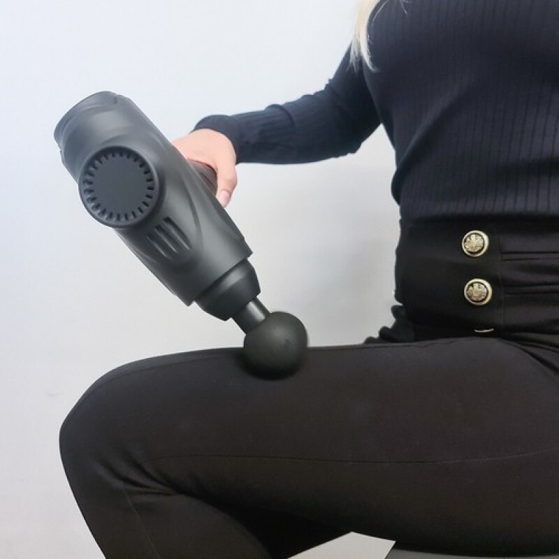 Muscle massage gun Malatec with 10 head attachments