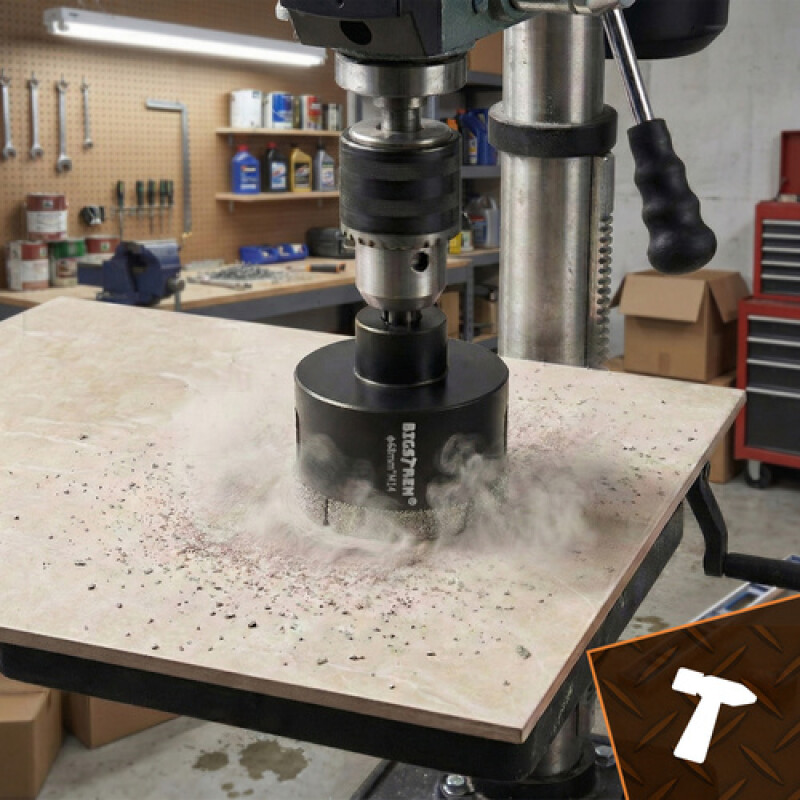 Dimanta kroņurbju komplekts, 13 detaļas (flīzēm, betonam, akmenim)