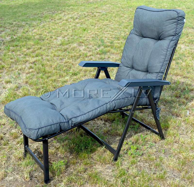 Long chair Lena Plus 60x150 cm, grey