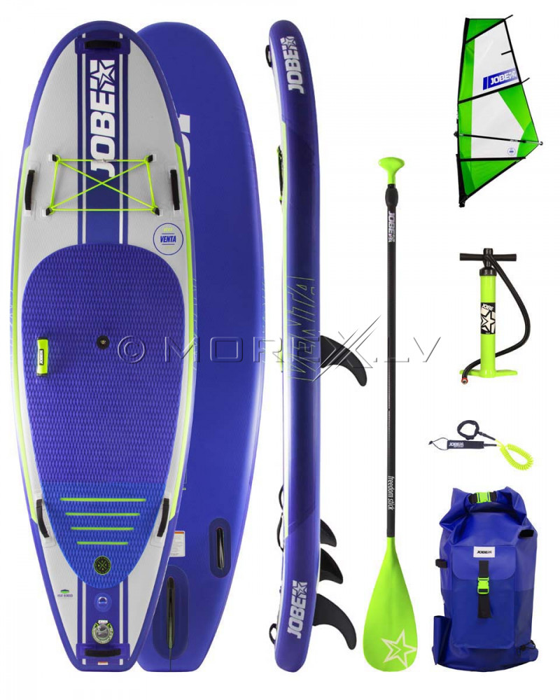 SUP board JOBE VENTA 9.6 with a sail, 290x92x15 cm