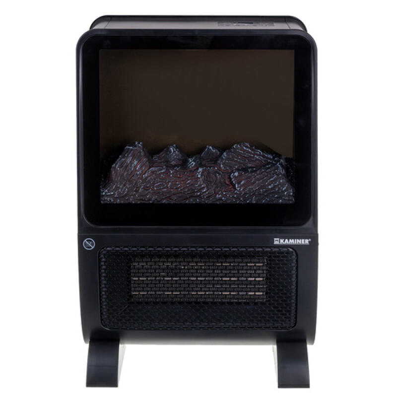 Floor electric heater with fireplace effect, 2000 W