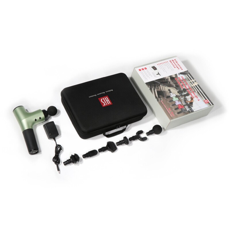 Hi5 Nova 1 Plus 7 Vibration Massage Device with 7 head attachments