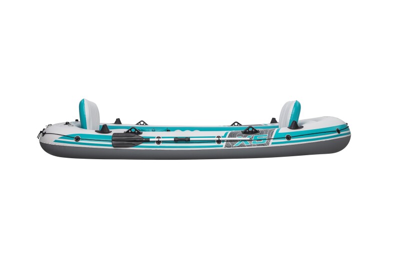 Inflatable 5-seat boat Bestway Adventure Elite X5 Raft, 364x166x45 cm, 65159