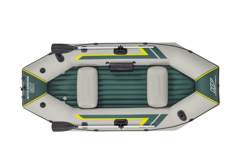 Inflatable 3-seat boat Bestway Ranger Elite X3 Raft, 295x130x46 cm, 65160