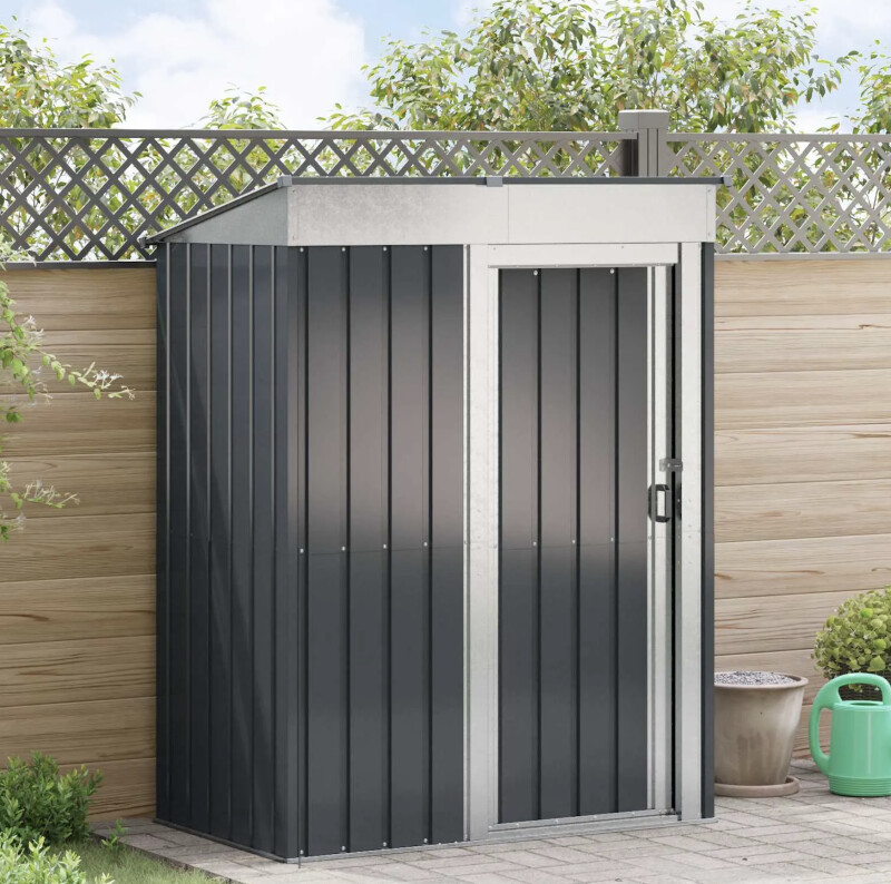 Metãla dārza mājiņa - šķūnis, 86x162x181 cm