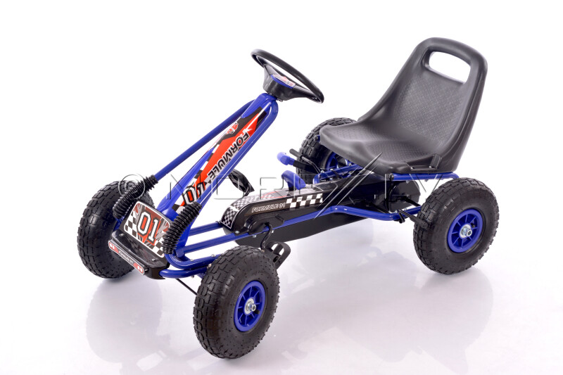 Velokarts (Velomobilis) Go-Kart A-15 zils (3-8 gadiem)