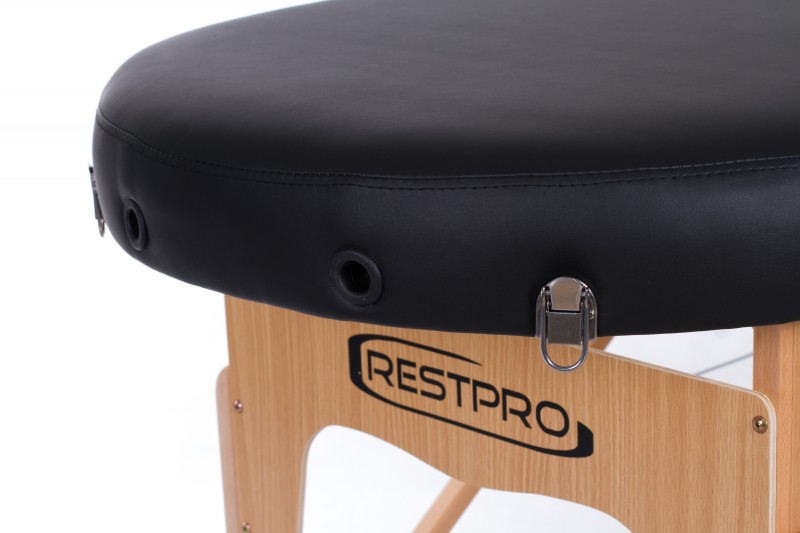RESTPRO® VIP OVAL 2 BLACK массажный стол (кушетка)