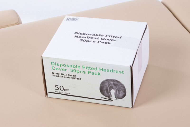 Disposable Fitted Head Rest Covers - 500 pack