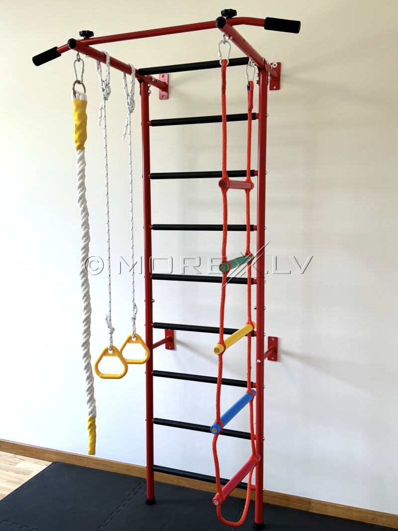 Детская шведская стенка RESTPRO® KID-2 Red - использовалась для одной фотосессии!