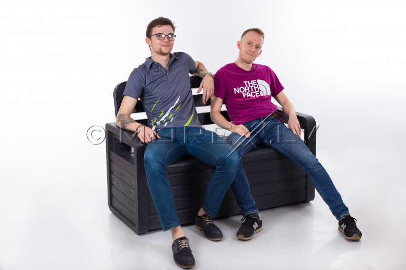 Garden storage bench with box 132x58x89, Тoomax (Italy)