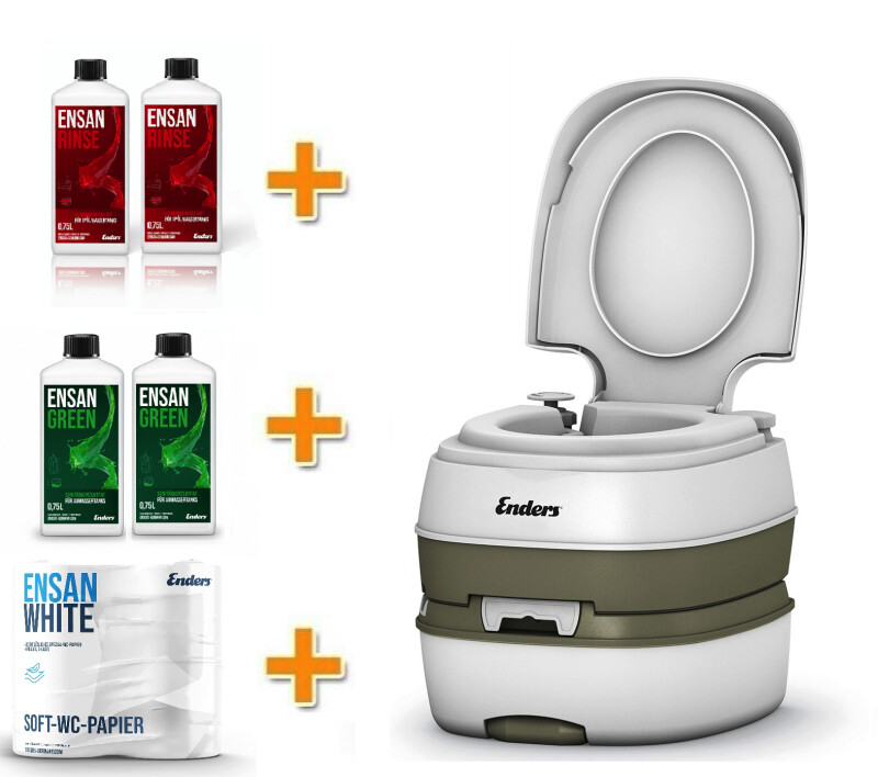Enders Deluxe komplekts GREEN Active XL (iztukšošanai dārzā, 30 uzpildes)