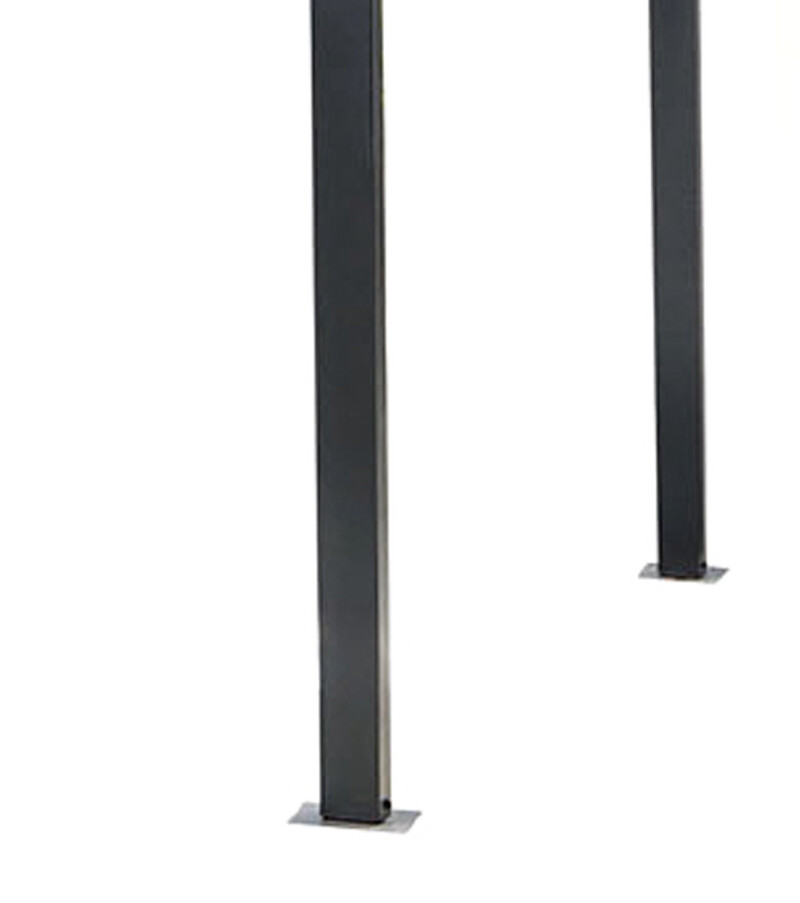 Garden Pergola 3x3m with Sliding Canopy