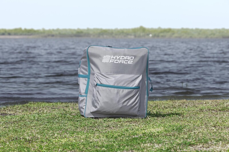 Одноместный рыболовный надувной каяк Bestway Angler Elite X1 380x99x37 cm, 65197