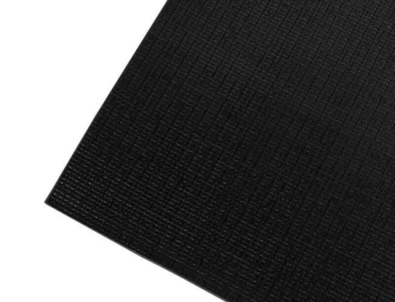 Yoga pilates exercise sport mat 173х61х0,6 cm, black