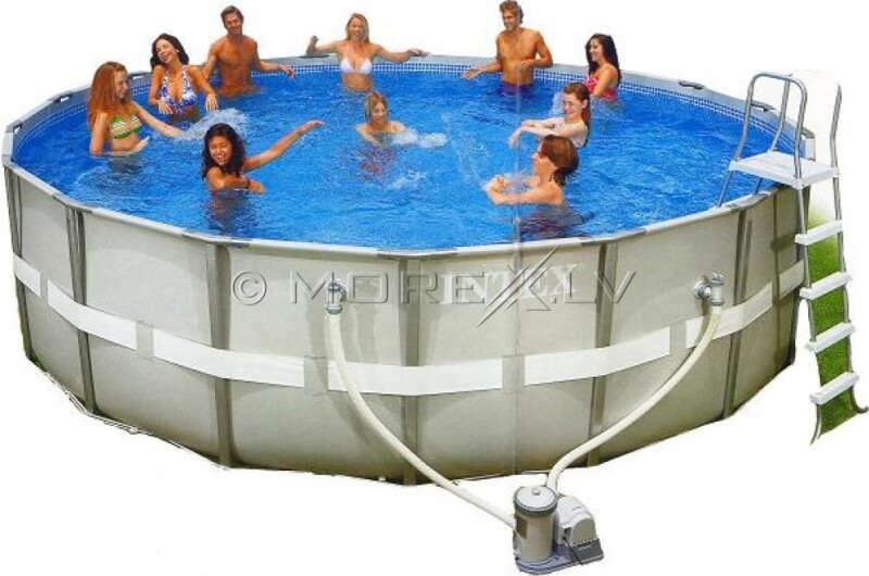 Baseins INTEX ULTRA FRAME POOL SET 488x122cm (54452NL)