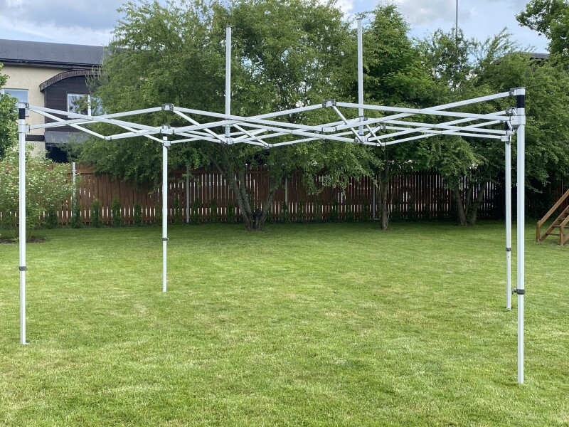 Pop Up portable folding tent enclosure Kit with wall panels 3х4.5 m, N series - aluminum frame 50x50x1.8 mm