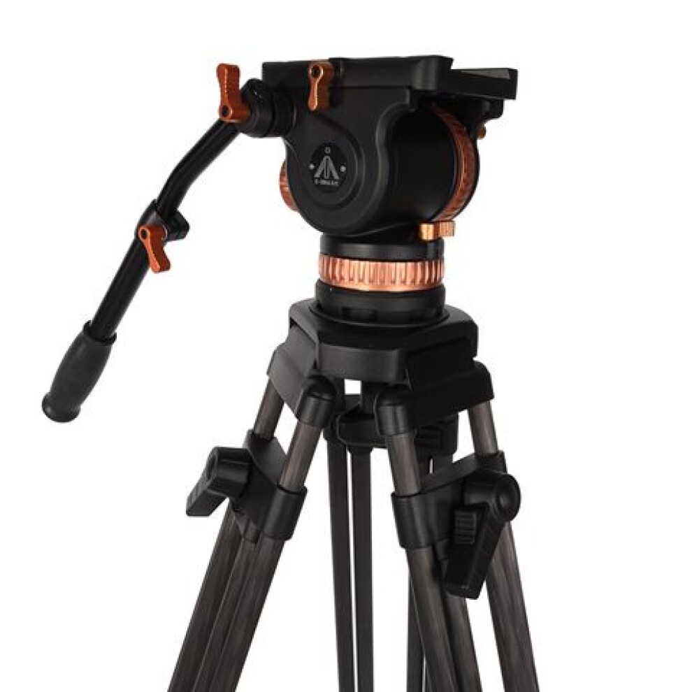 Nest Professional Tripod EI-7080-AA + Fluid Damped Pan Head