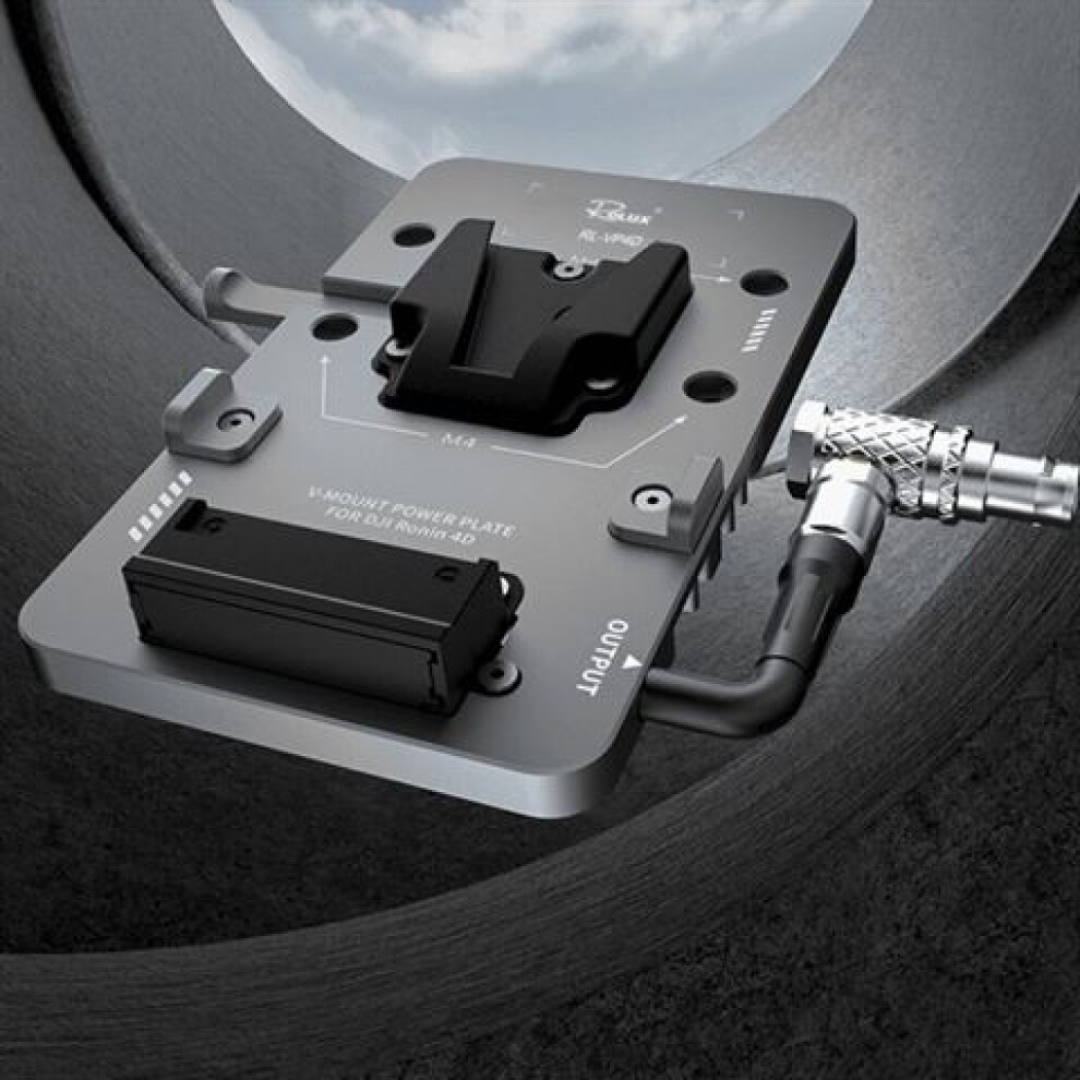 Rolux V-Mount Battery Plate RL-VP4D for DJI Ronin 4D