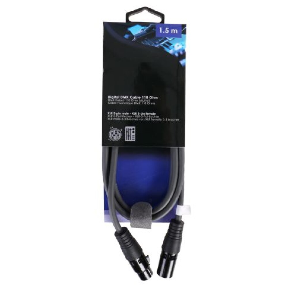 XLR Cable 3-Pin XLR Male to Fema 1.5m