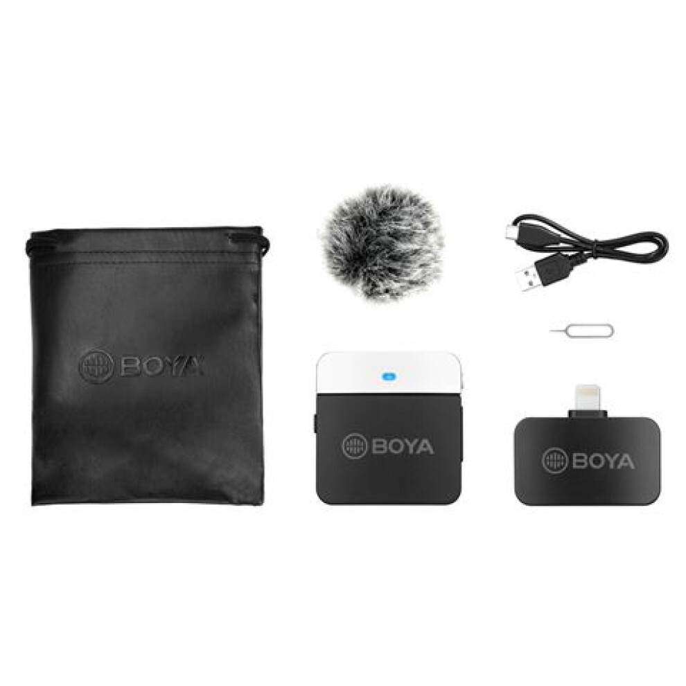 Boya 2.4 GHz Tie pin Microphone Wireless BY-M1LV-D for iOS