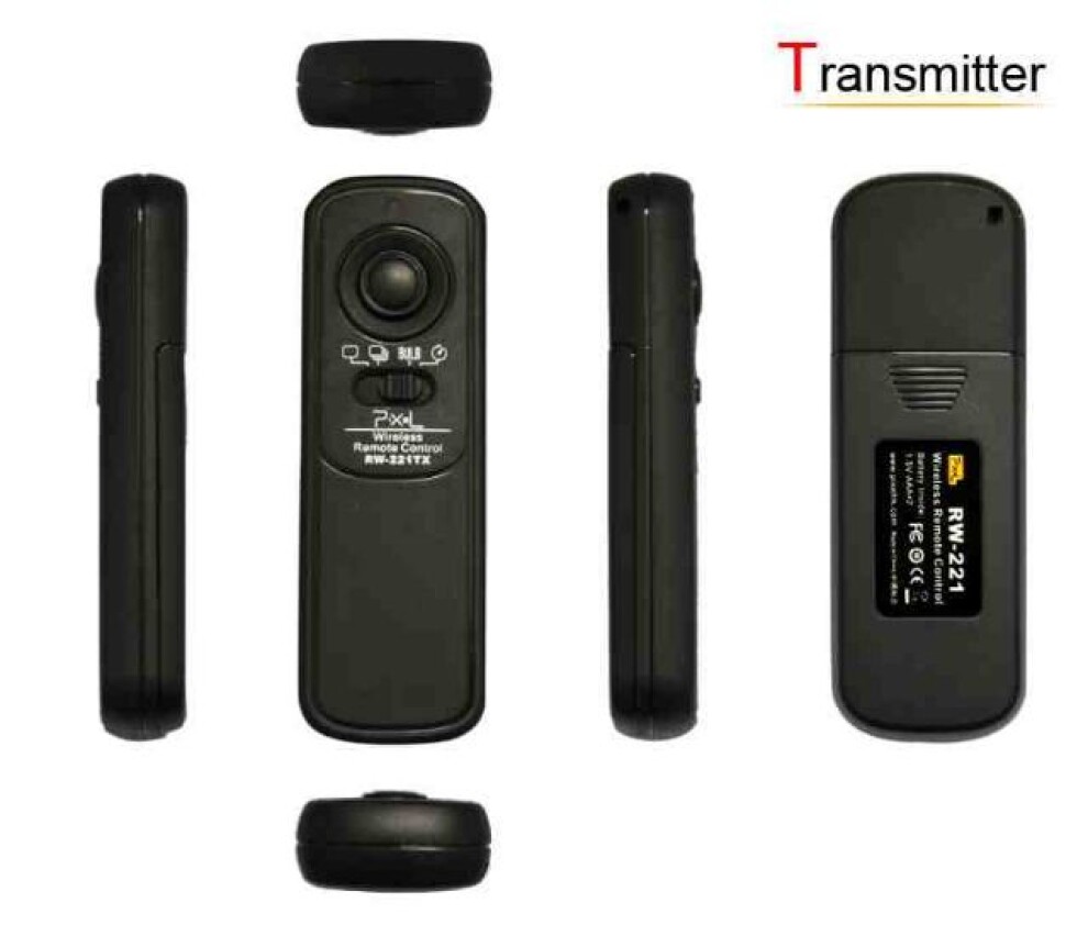 Pixel Shutter Release Wireless RW-221/DC2 Oppilas for Nikon
