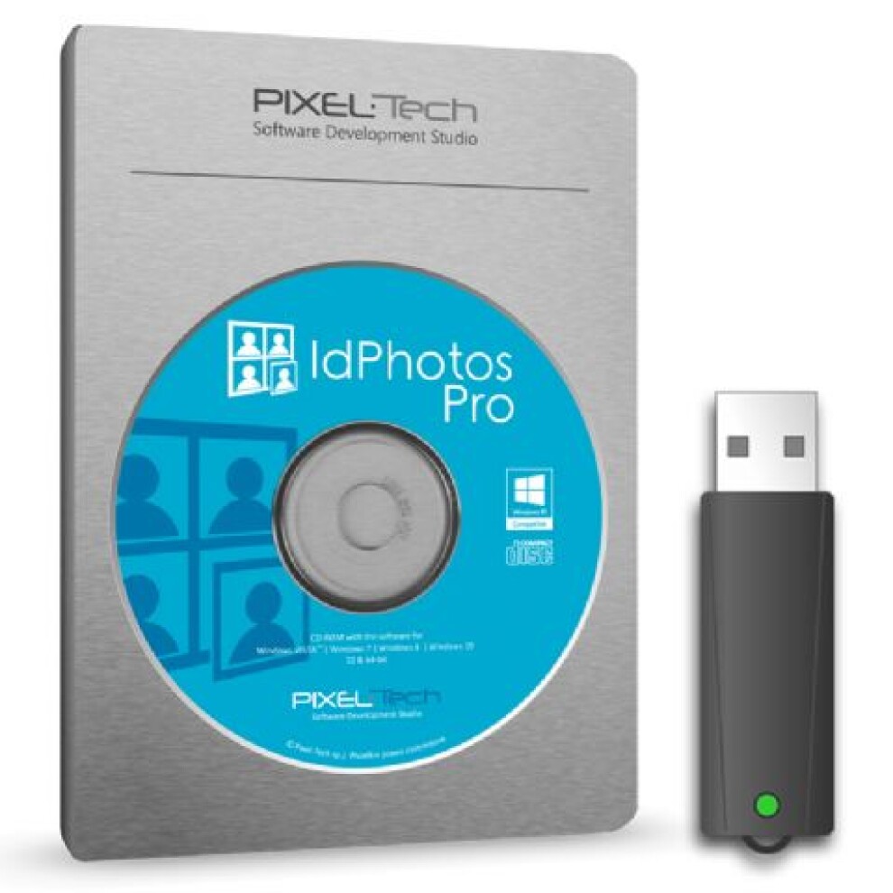 IdPhotos Pro Software on Dongle