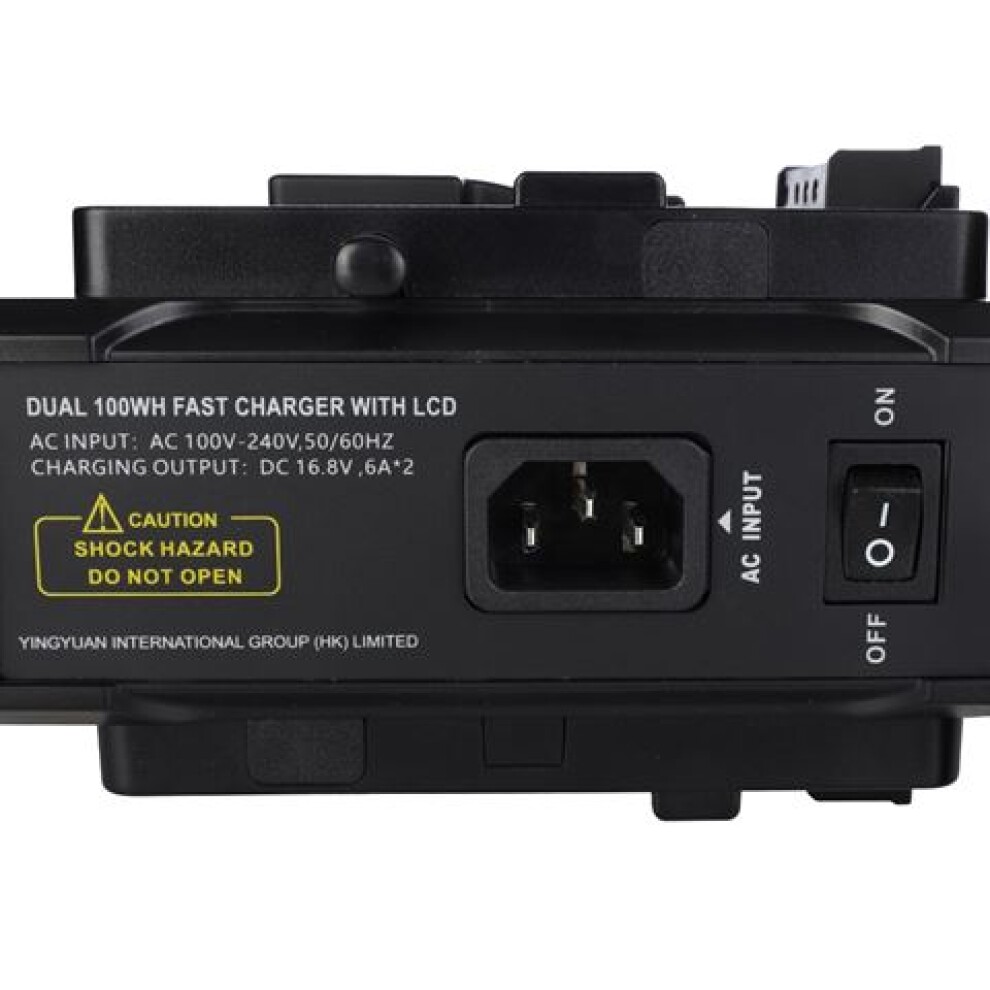 Rolux Dual Fast Charger RL-CH240S for V-Mount Battery