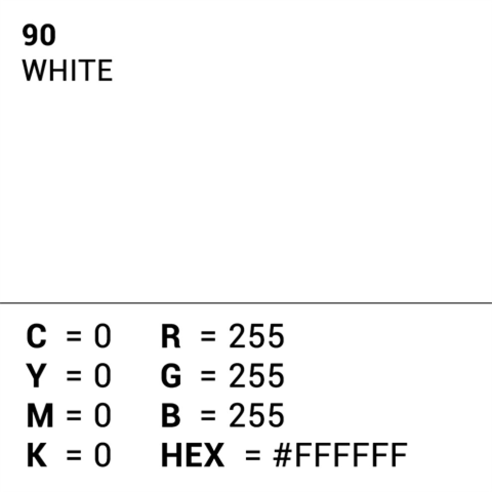 Superior Background Paper 90 White 3.56 x 15m