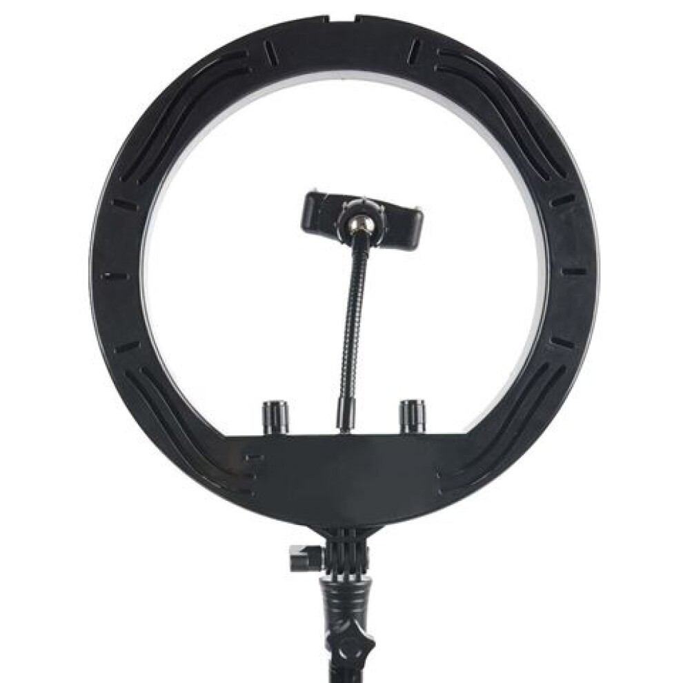 Кольцевая двухцветная USB LED лампа StudioKing 10 W + Штатив