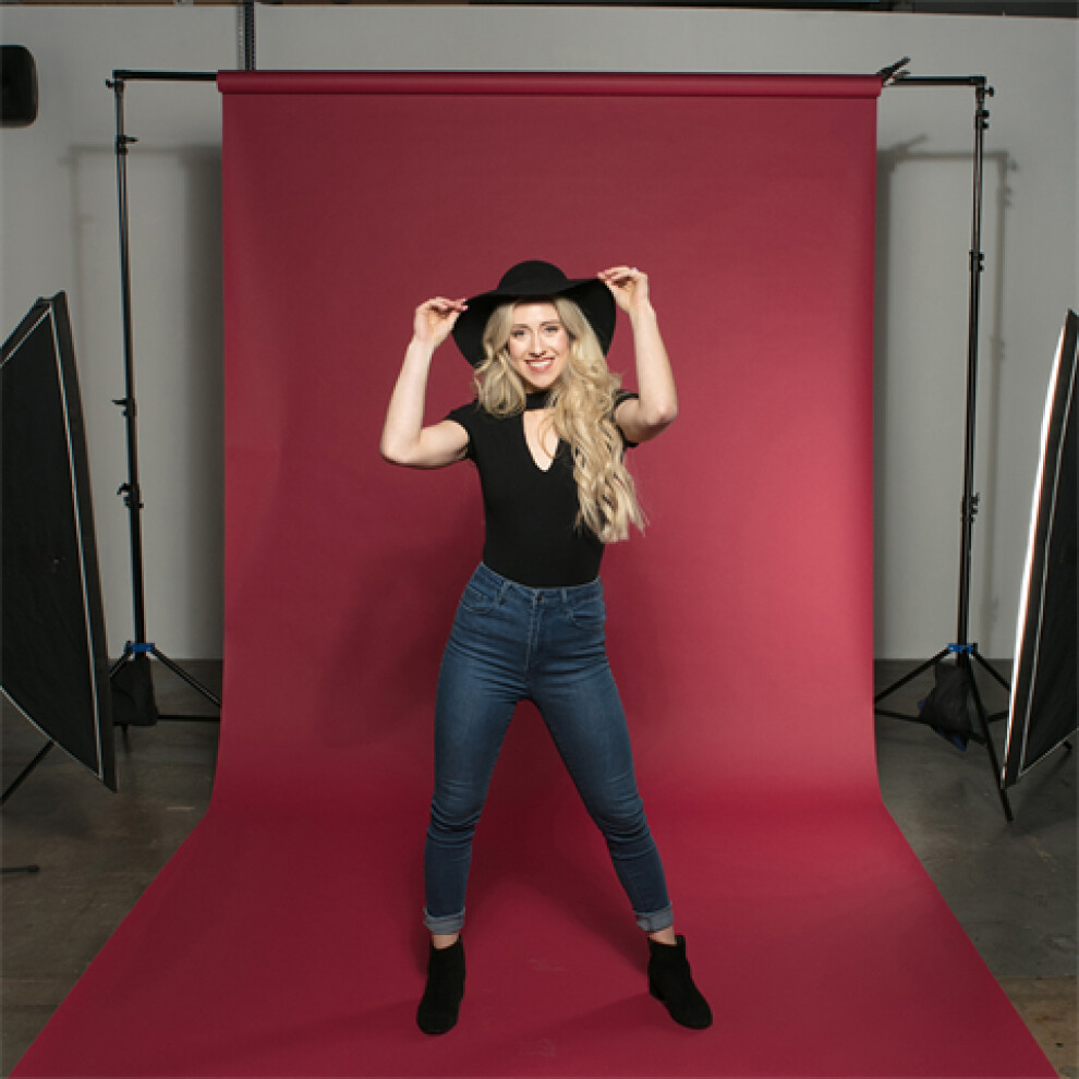 Photo background paper Superior, 2.72x11 m, flame
