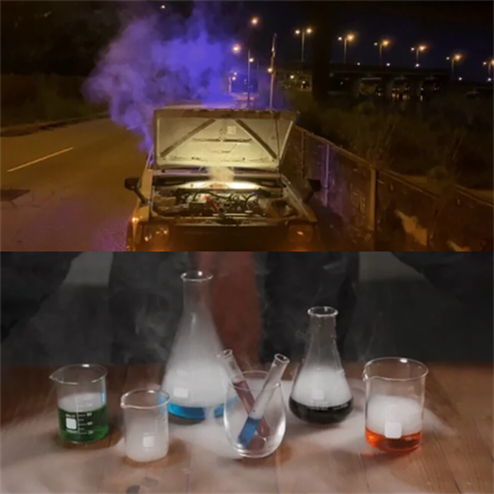 SmokeGENIE Handheld Professional Smoke Machine Starter Kit