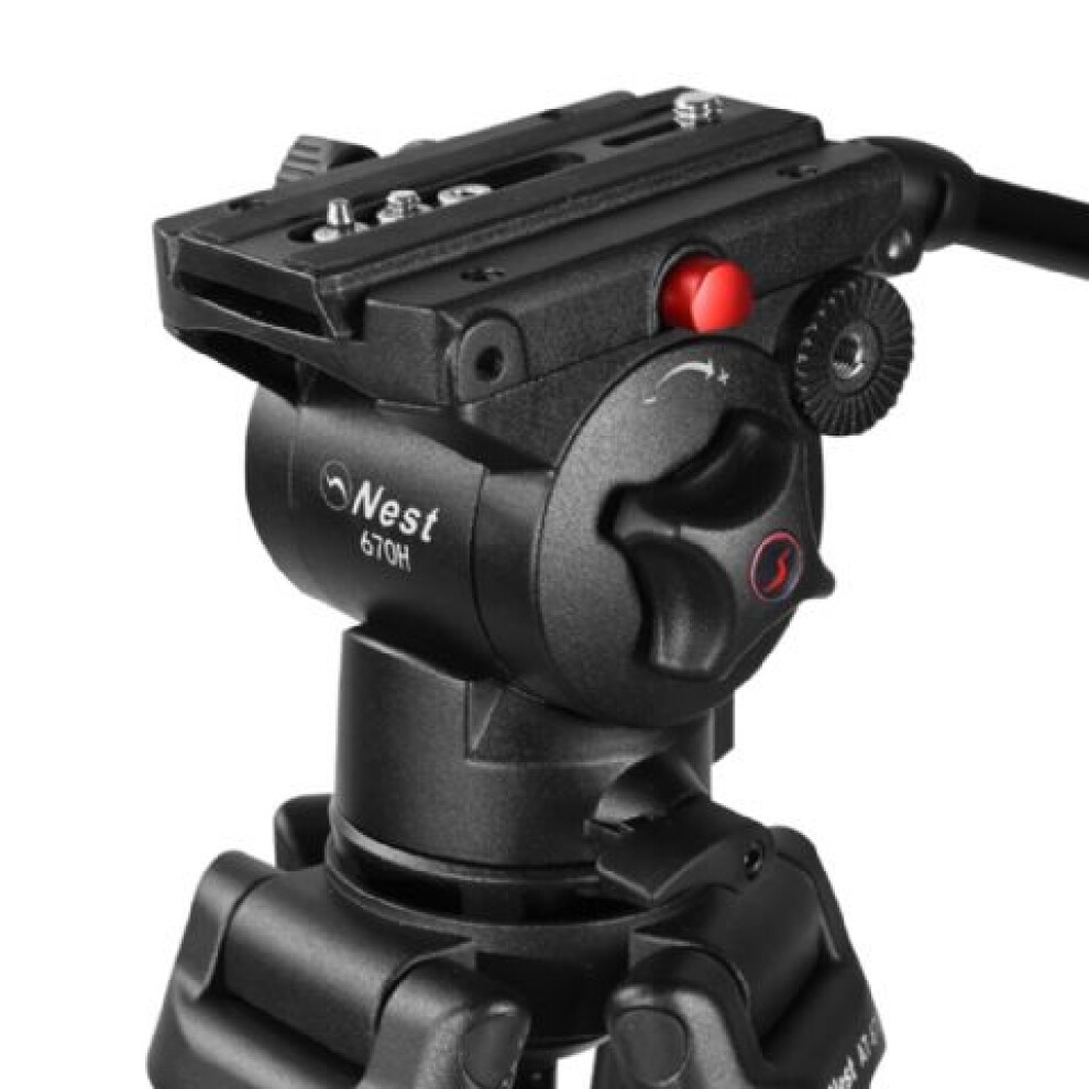 Nest Video Tripod NT-670 + Fluid Damped Pan Head