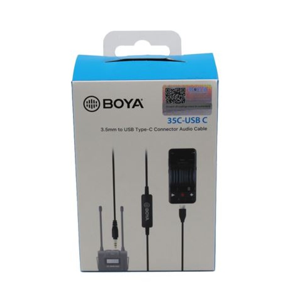 Boya 3.5mm TRS to USB C