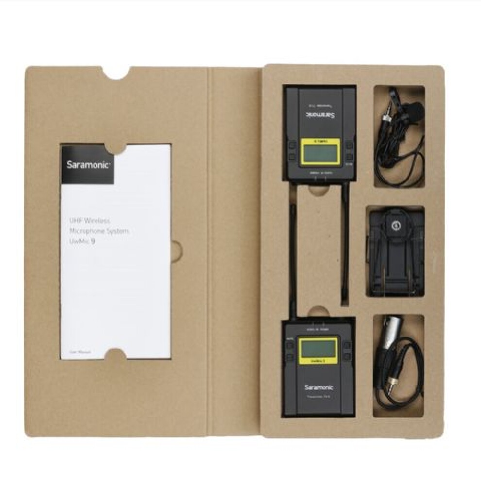 Saramonic Lavalier Microphone Set UwMic9 TX9 + RX9 UHF Wireless
