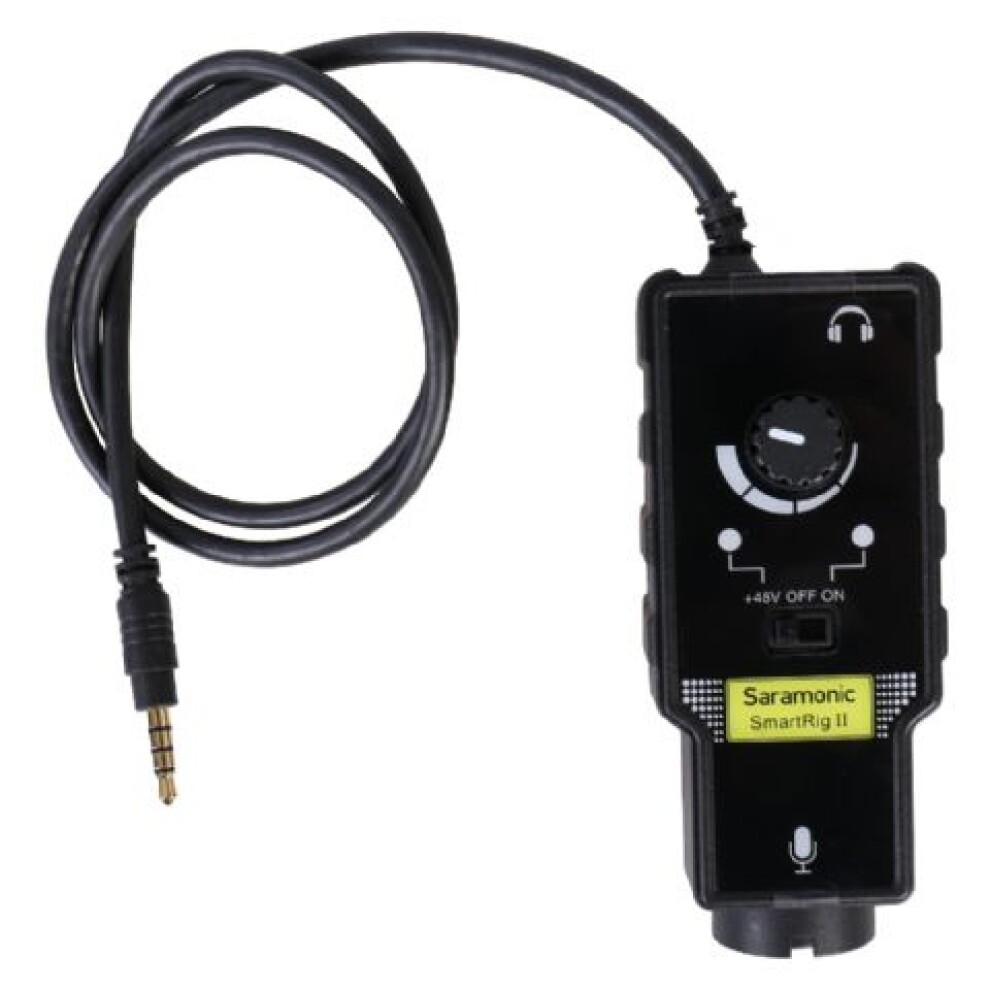 Saramonic Microphone Adapter SmartRig II for iOS an Android Smartphones