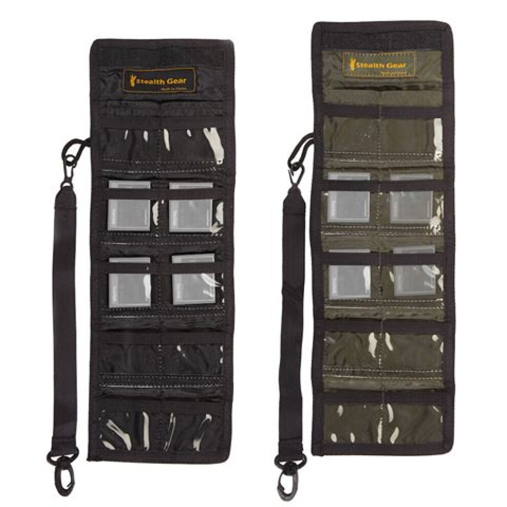 Stealth Gear Compact Flash Card Wallet Charcoal