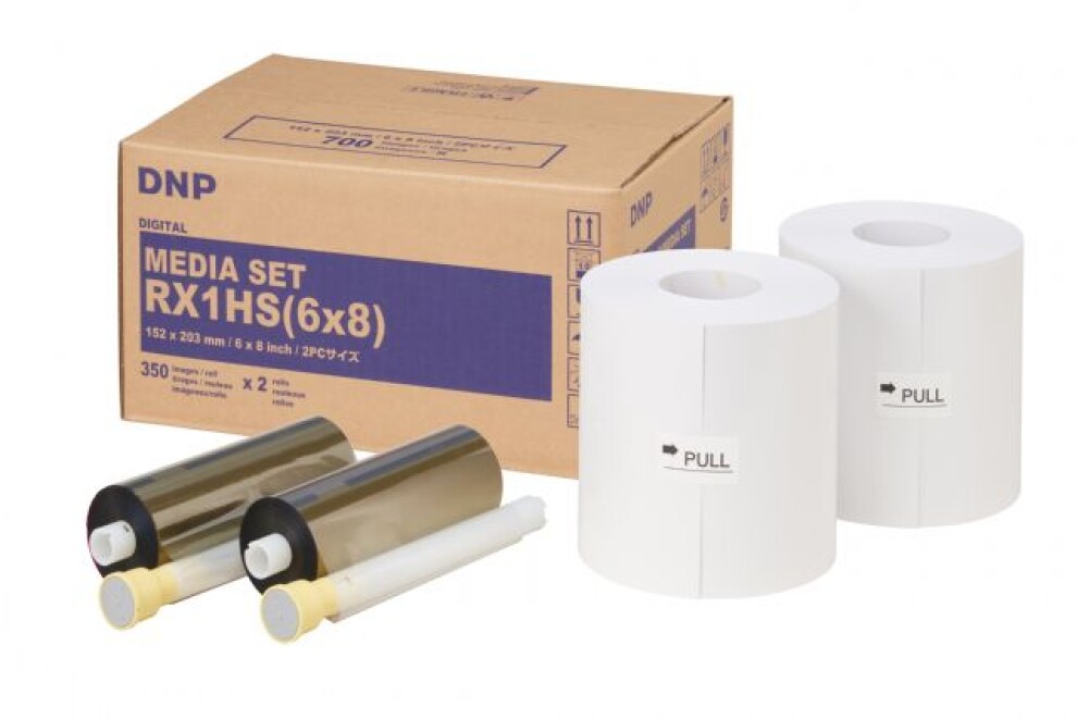 DNP Paper DSRX1HS-6X8 2 Rolls ? 350 prints. 15x20 for DS-RX1HS