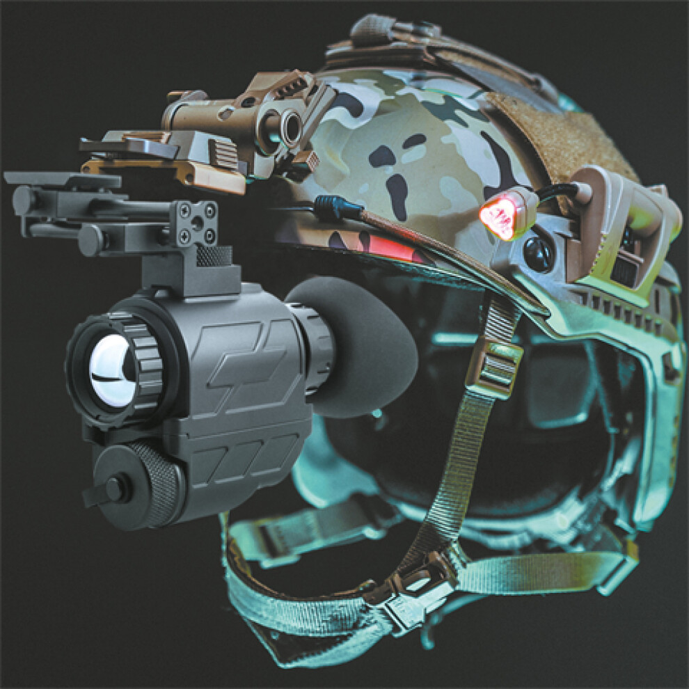 AGM StingIR-640 Tactical Thermal Imaging Goggles with Helmet Mount